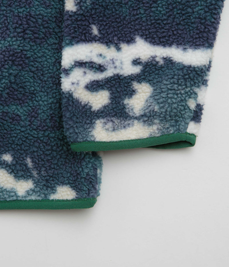 Columbia Helvetia II Printed Half Snap Fleece in Crushed Blue and Sisters