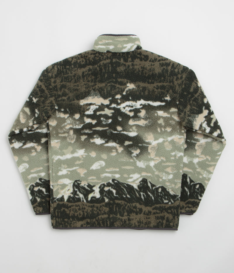 Columbia Helvetia II Printed Half Snap Fleece in Safari and Sisters