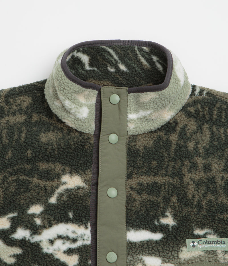 Columbia Helvetia II Printed Half Snap Fleece in Safari and Sisters