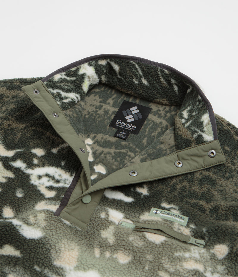 Columbia Helvetia II Printed Half Snap Fleece in Safari and Sisters