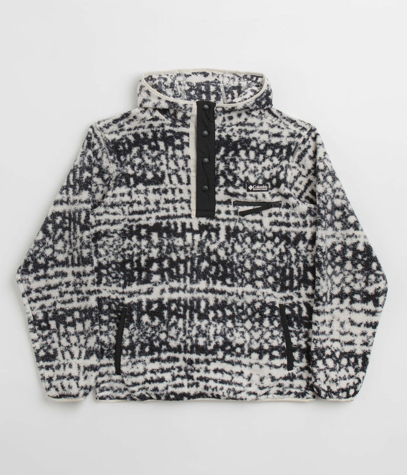 Columbia Helvetia II Printed Hoodie in Black Stippled Stripe