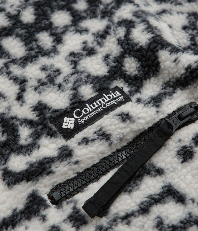 Columbia Helvetia II Printed Hoodie in Black Stippled Stripe