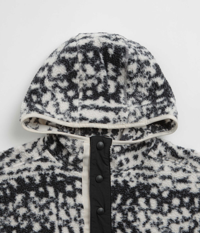 Columbia Helvetia II Printed Hoodie in Black Stippled Stripe