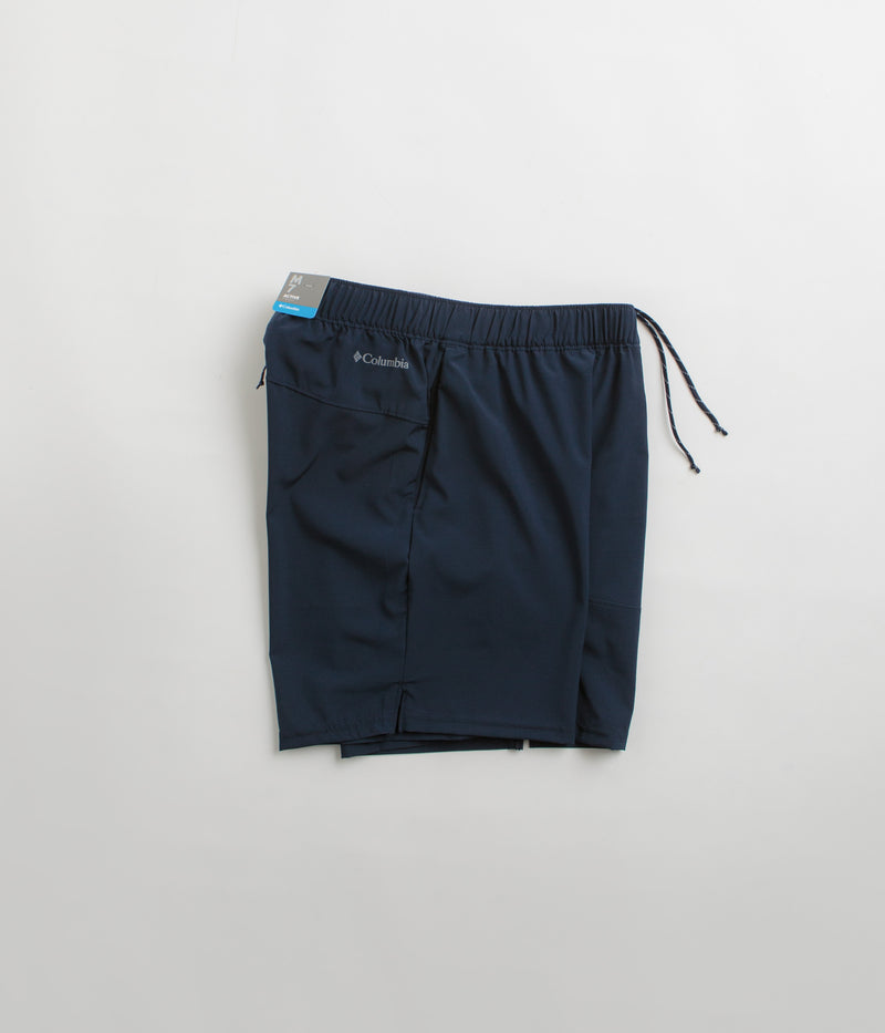 Columbia Hike Color Block Shorts in Collegiate Navy