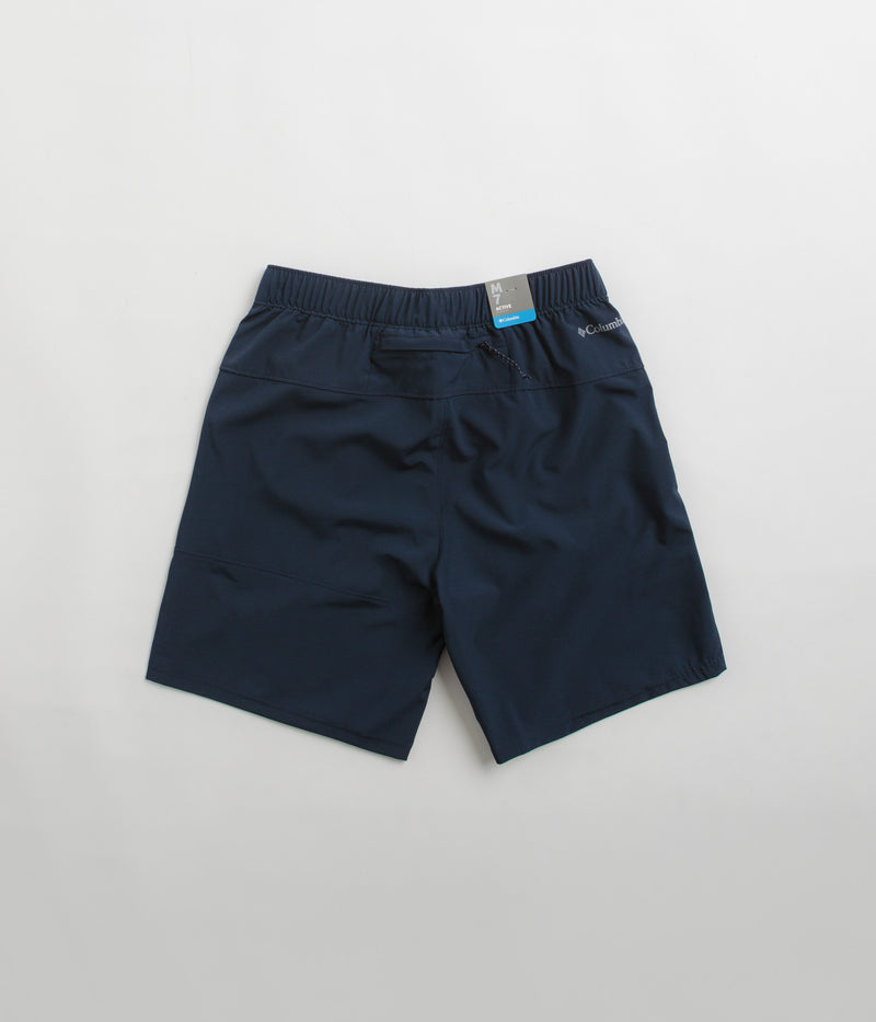 Columbia Hike Color Block Shorts in Collegiate Navy