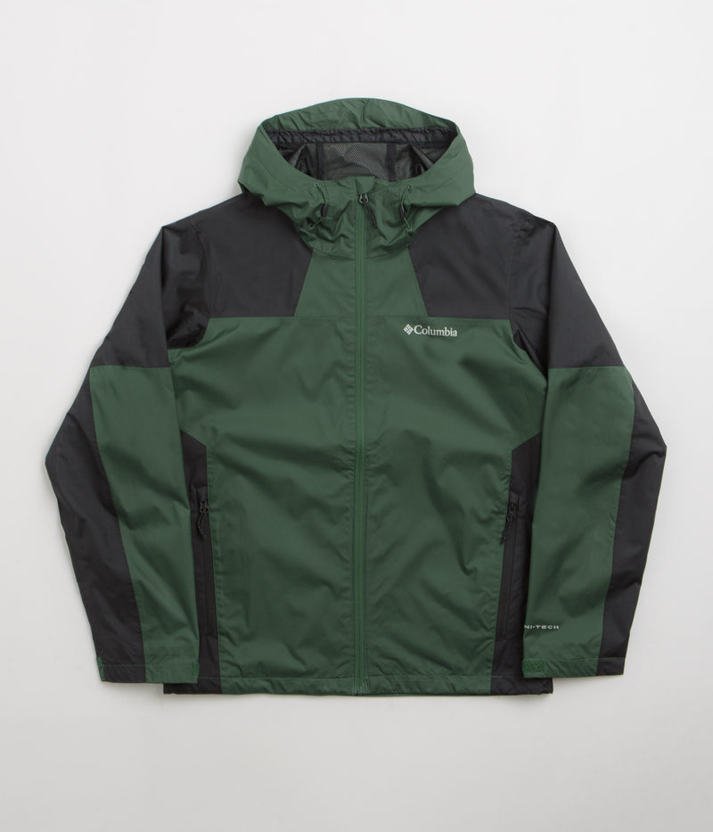 Columbia Inner Limits III Jacket in Rain Forest and Black