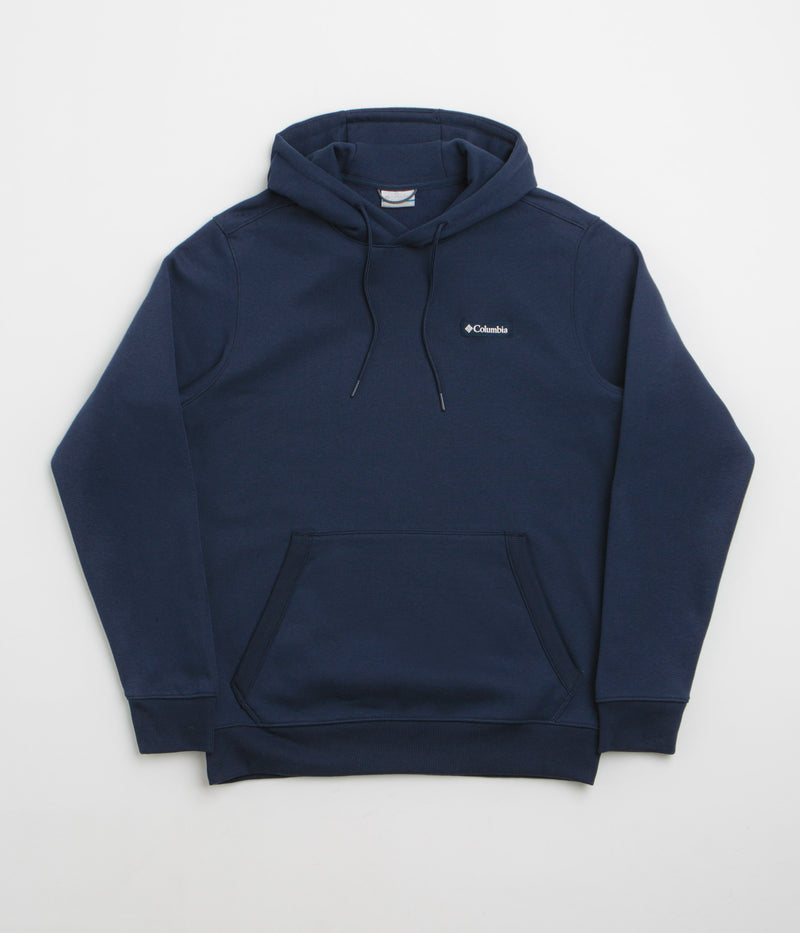 Columbia Meridian Creek Graphic Hoodie in Collegiate Navy and Branded Blanket