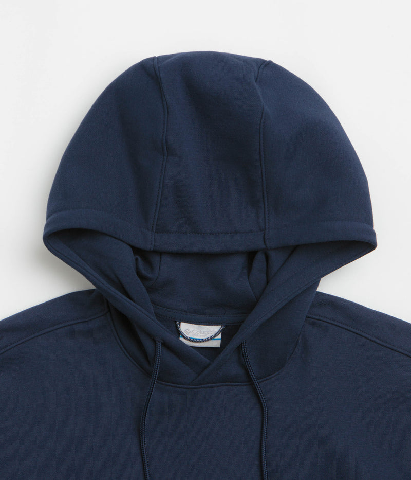 Columbia Meridian Creek Graphic Hoodie in Collegiate Navy and Branded Blanket