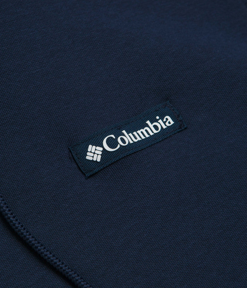 Columbia Meridian Creek Graphic Hoodie in Collegiate Navy and Branded Blanket