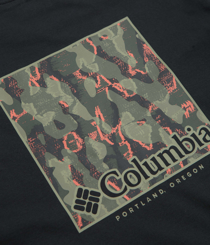Columbia North Cascades T-Shirt in Black and Framed Treebark