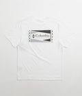Columbia North Cascades T-Shirt in White and Hex Flag