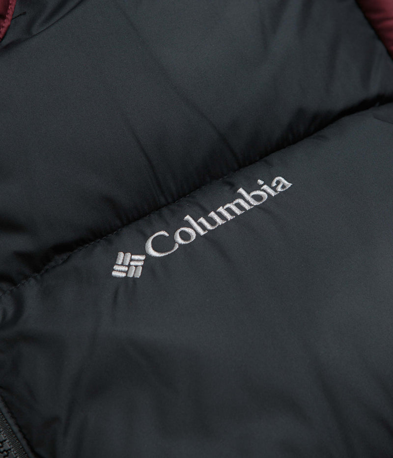 Columbia Pike Lake II Hooded Jacket in Rich Wine and Black