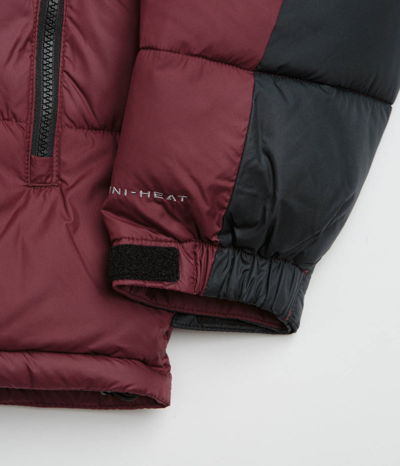 Columbia Pike Lake II Hooded Jacket in Rich Wine and Black