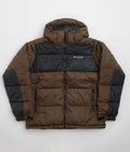 Columbia Pike Lake II Hooded Jacket in Tobacco and Black