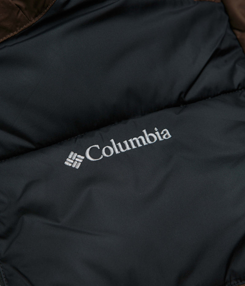 Columbia Pike Lake II Hooded Jacket in Tobacco and Black