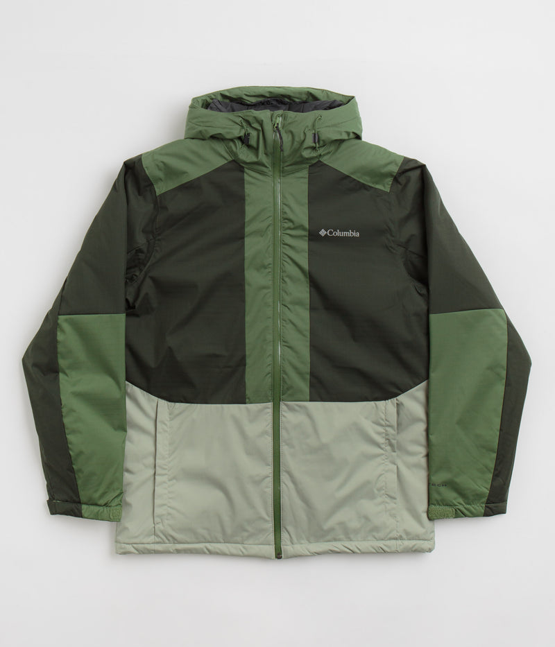 Columbia Point Park II Insulated Jacket in Canteen and Greenscape / Safari