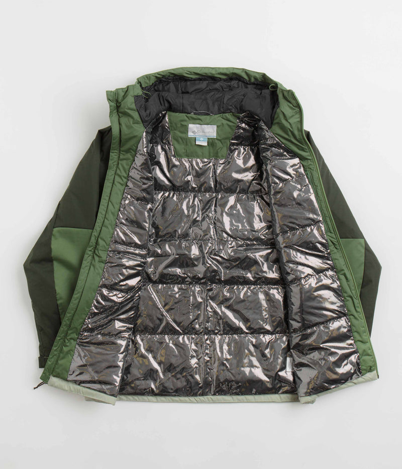Columbia Point Park II Insulated Jacket in Canteen and Greenscape / Safari