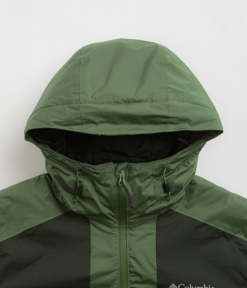 Columbia Point Park II Insulated Jacket in Canteen and Greenscape / Safari