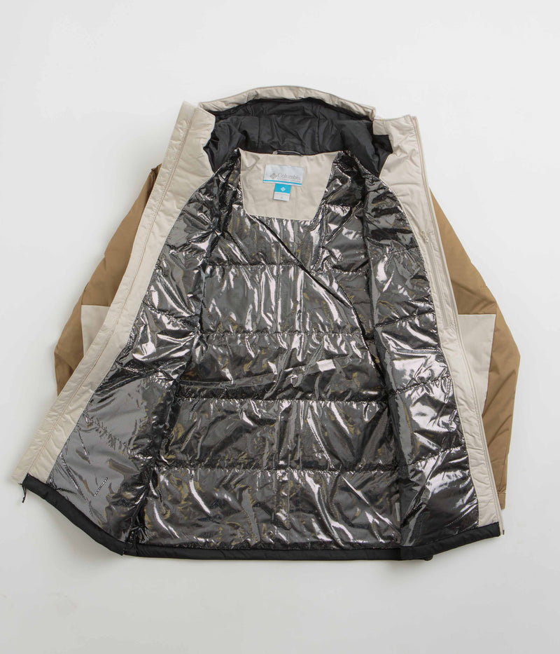 Columbia Point Park II Insulated Jacket in Dark Stone and Delta / Black