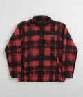 Columbia Rugged Ridge Half Snap Fleece in Sail Red Omblur