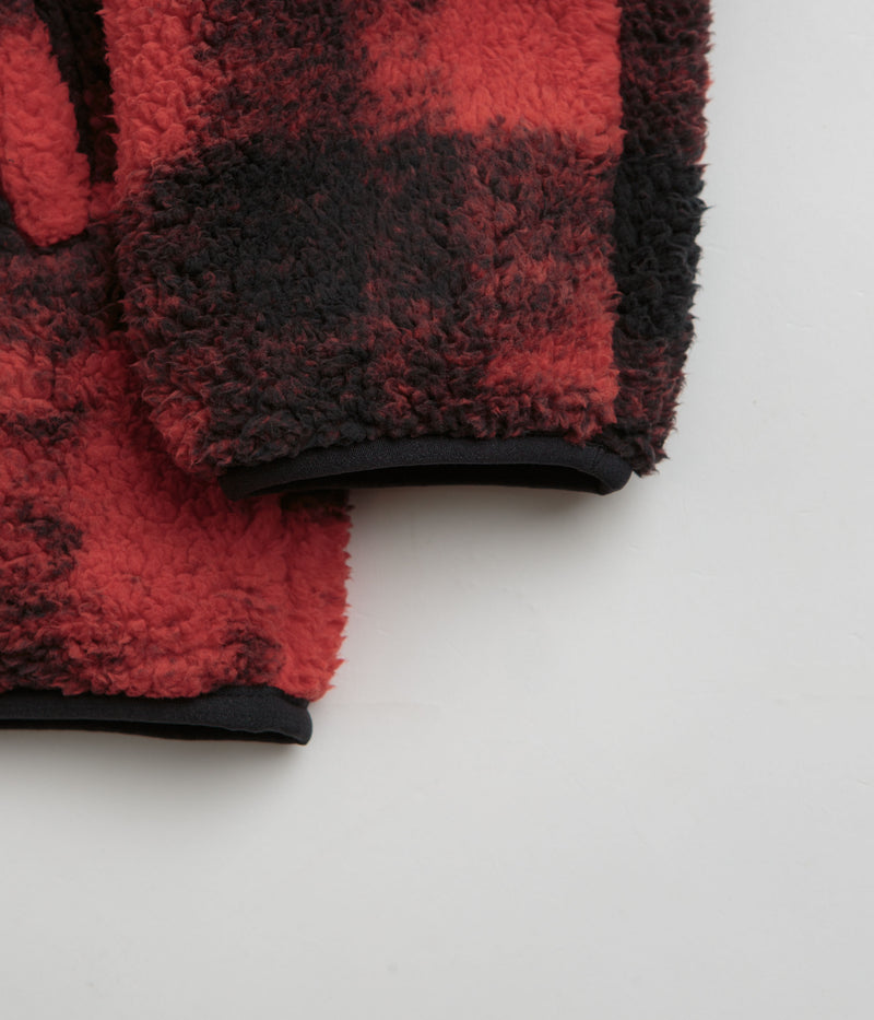 Columbia Rugged Ridge Half Snap Fleece in Sail Red Omblur