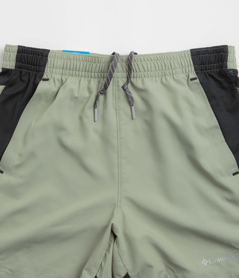 Columbia Three Pitch 5" Shorts in Safari and Black