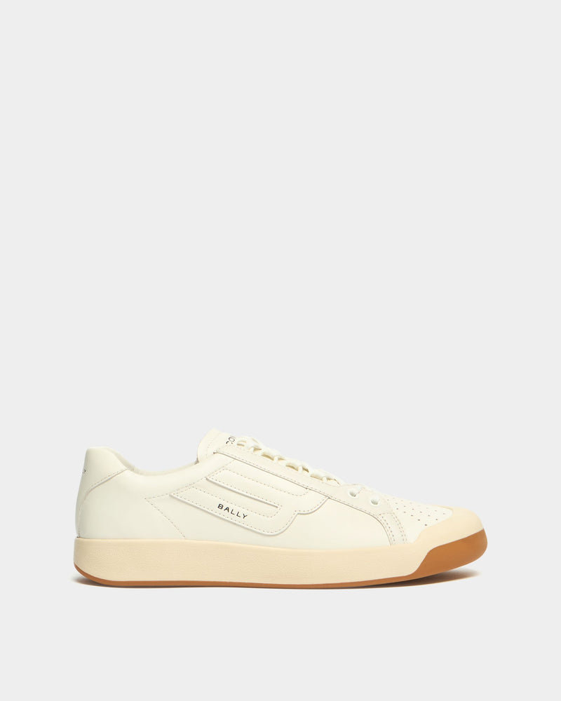 Competition Sneaker in White Leather