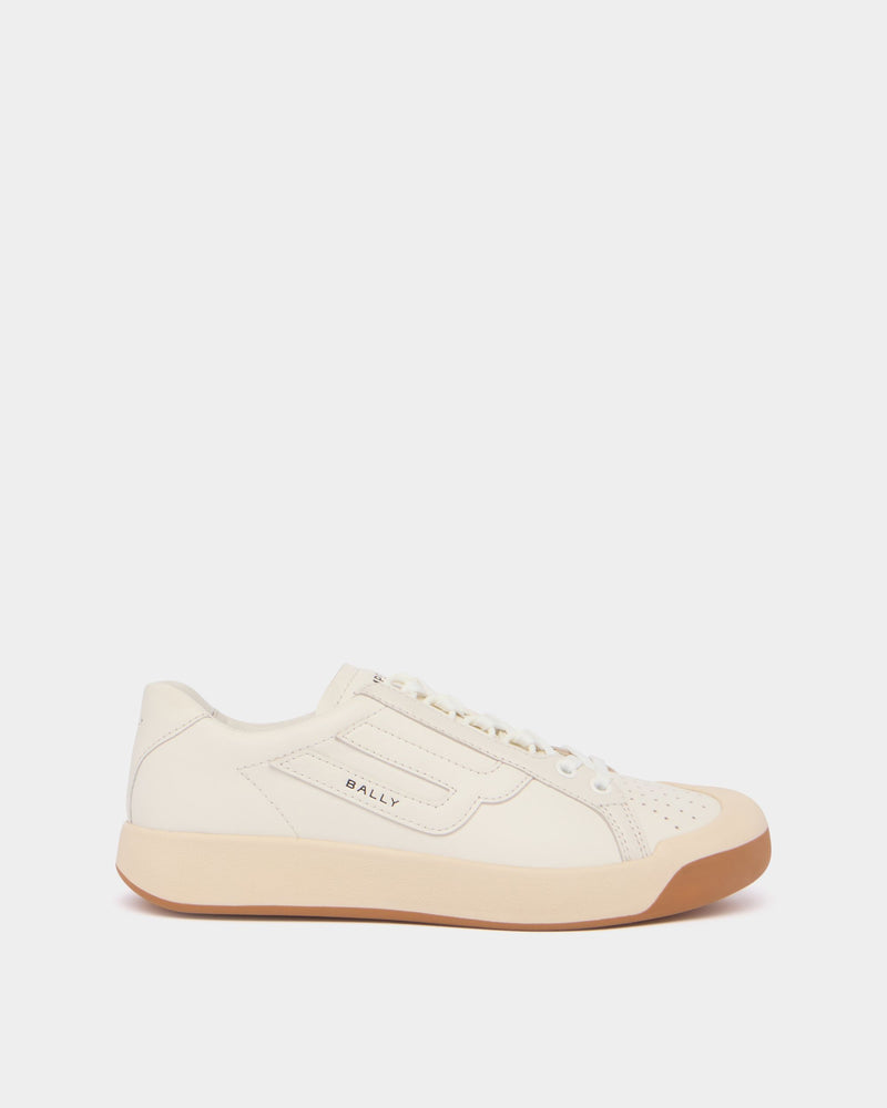 Competition Sneaker in White Leather