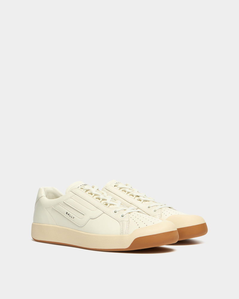 Competition Sneaker in White Leather