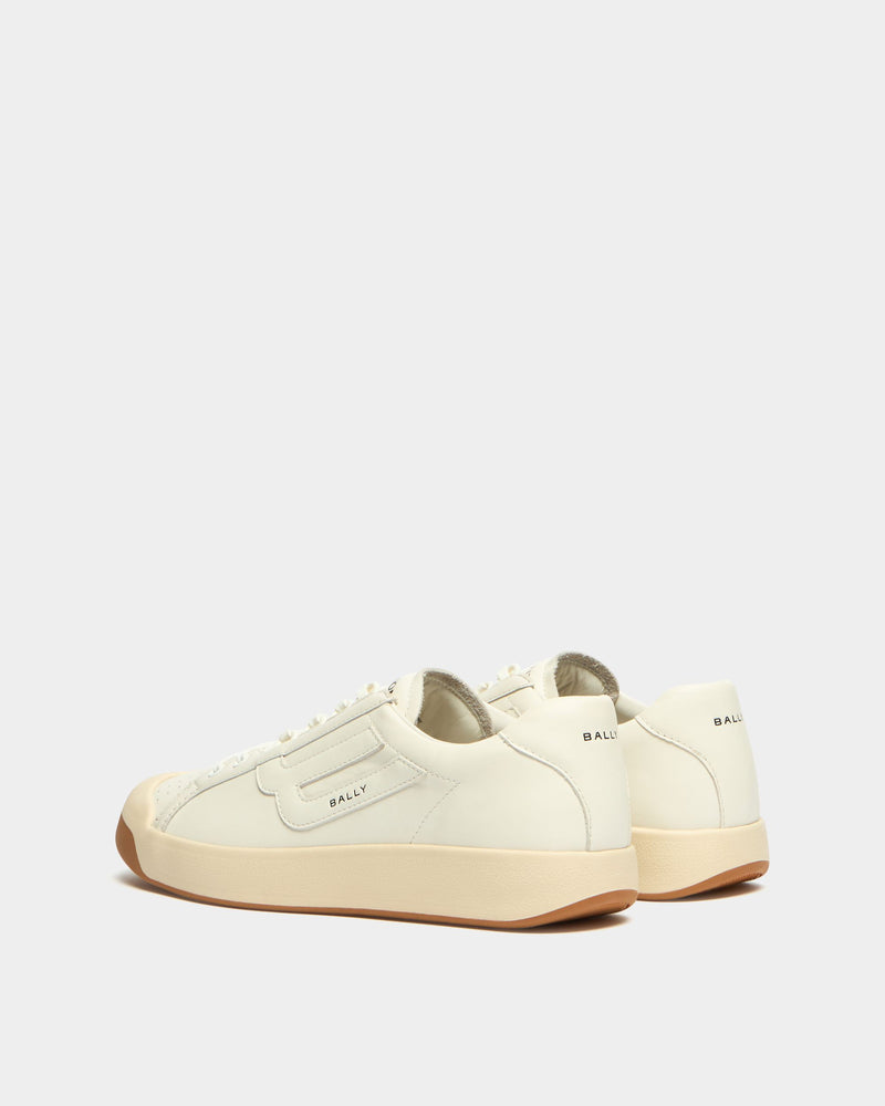 Competition Sneaker in White Leather