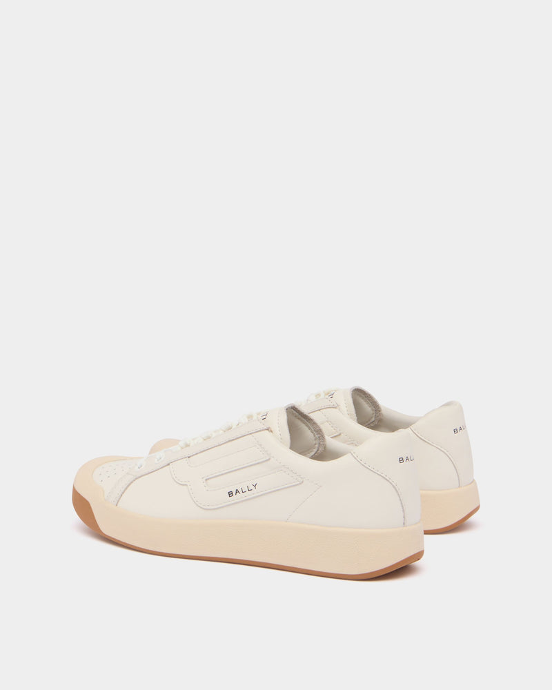 Competition Sneaker in White Leather