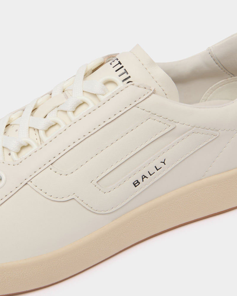 Competition Sneaker in White Leather