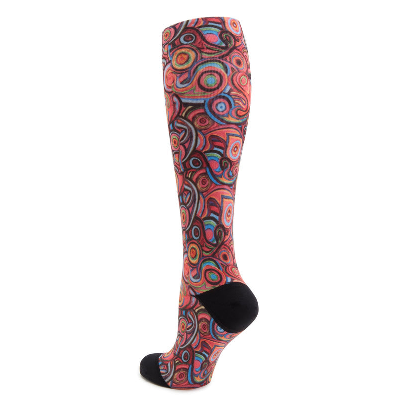 Compression Splashy Socks | Alegria Shoes