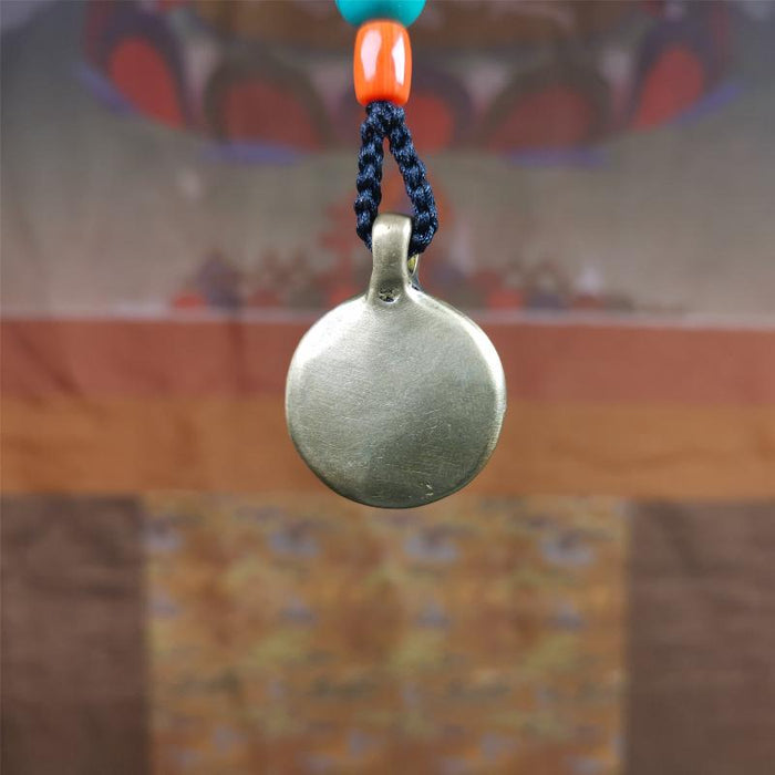 Conch Amulet 0.98" - Tibetan Buddhist amulet, view 8