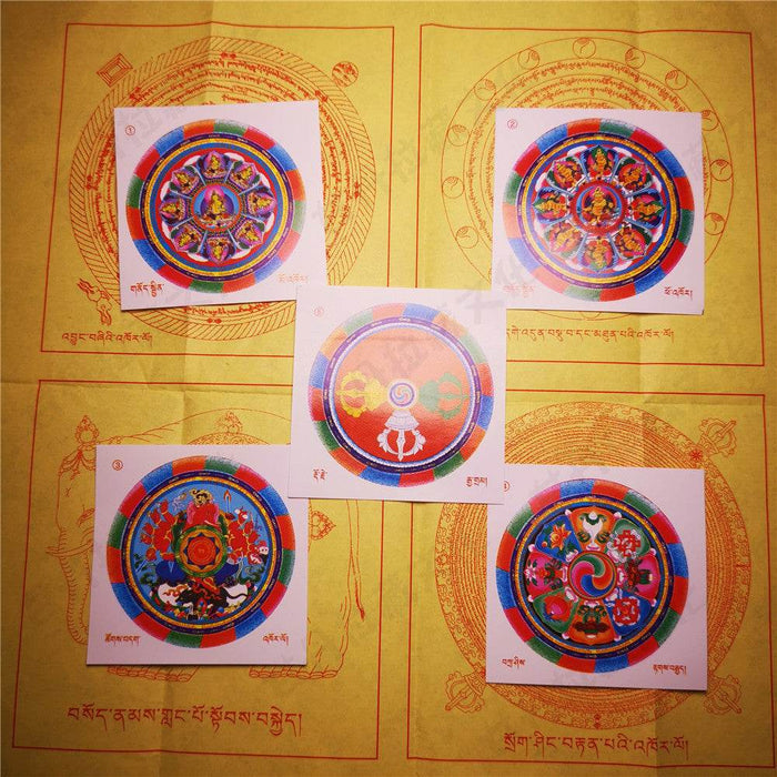 Consecration Filling Scrolls & Rituals Pack for Stupa - Tibetan Buddhist art, view 6
