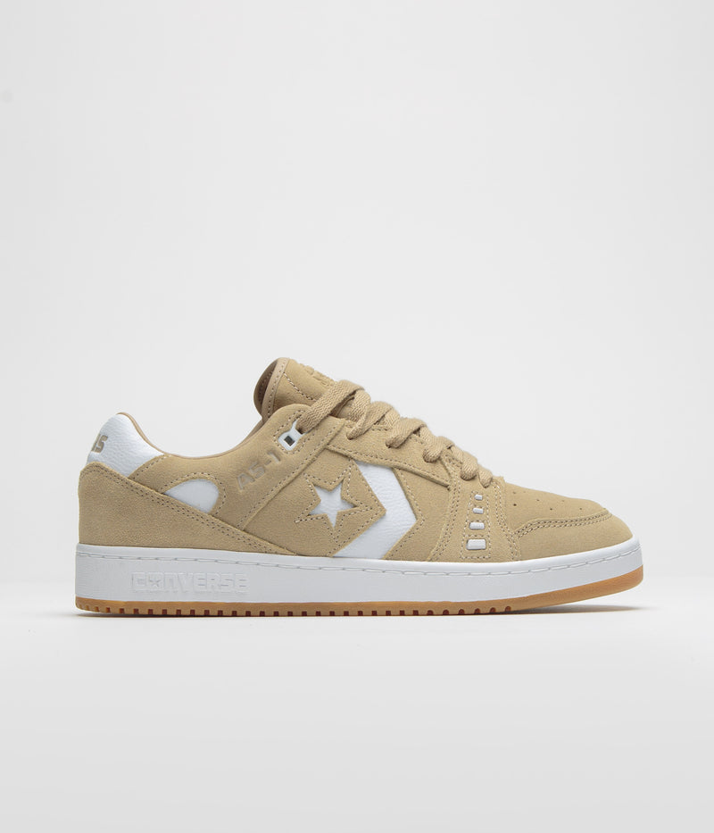 Converse Cons AS-1 Pro Suede Shoes in Nomad Khaki and White / Gum