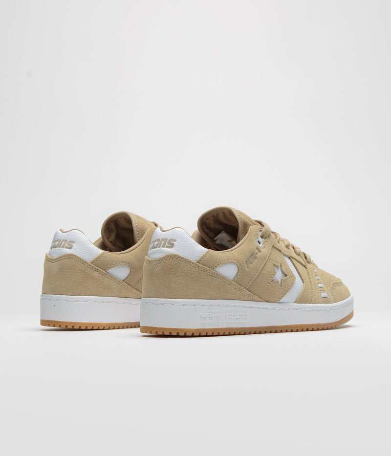 Converse Cons AS-1 Pro Suede Shoes in Nomad Khaki and White / Gum