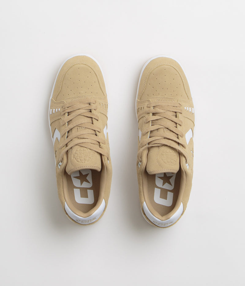 Converse Cons AS-1 Pro Suede Shoes in Nomad Khaki and White / Gum