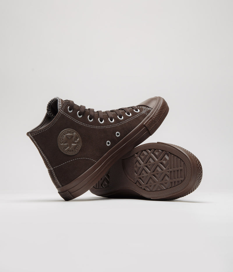 Converse Cons CTAS Pro Hi Shoes in Fresh Brew and Brown / Fresh Brew