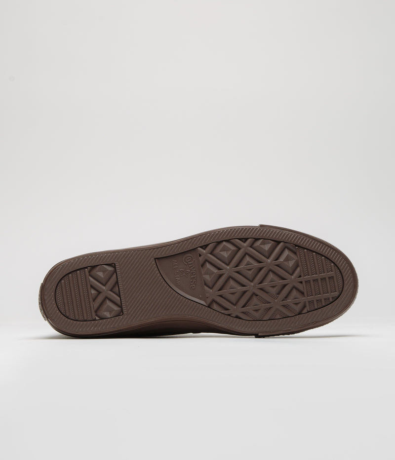 Converse Cons CTAS Pro Hi Shoes in Fresh Brew and Brown / Fresh Brew