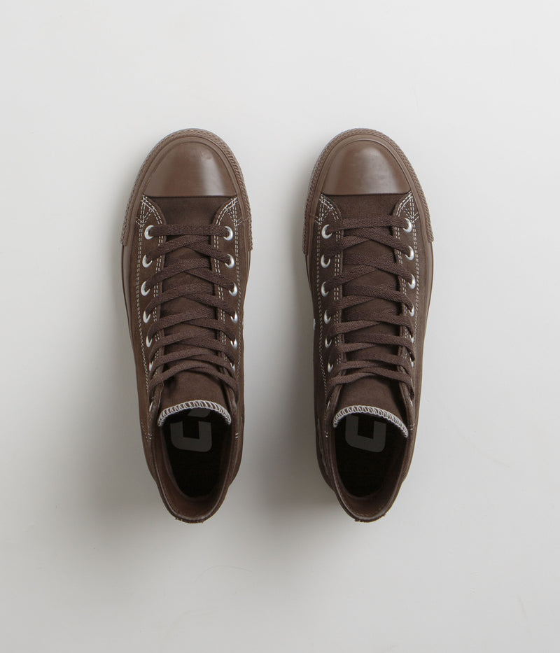 Converse Cons CTAS Pro Hi Shoes in Fresh Brew and Brown / Fresh Brew