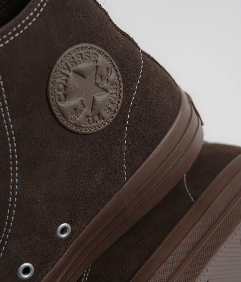 Converse Cons CTAS Pro Hi Shoes in Fresh Brew and Brown / Fresh Brew