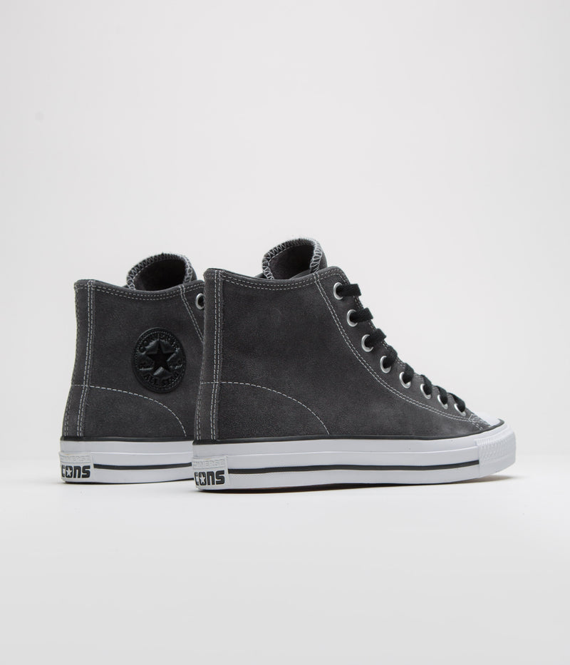 Converse Cons CTAS Pro Suede Shoes in Dark Matter and Black / White