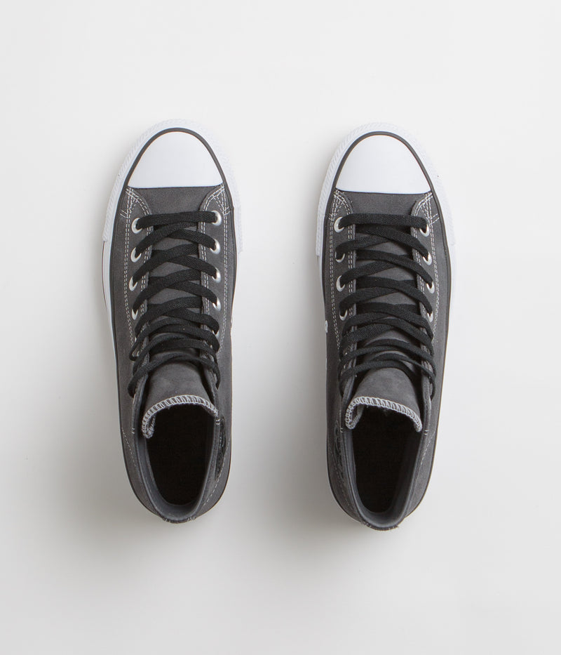 Converse Cons CTAS Pro Suede Shoes in Dark Matter and Black / White