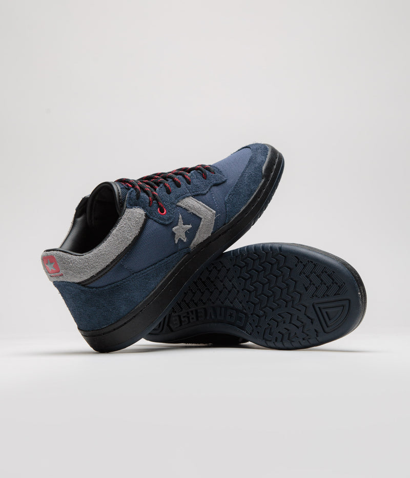 Converse Cons Fastbreak Pro Mid Shoes in Obsidian and Dark Waters / Black