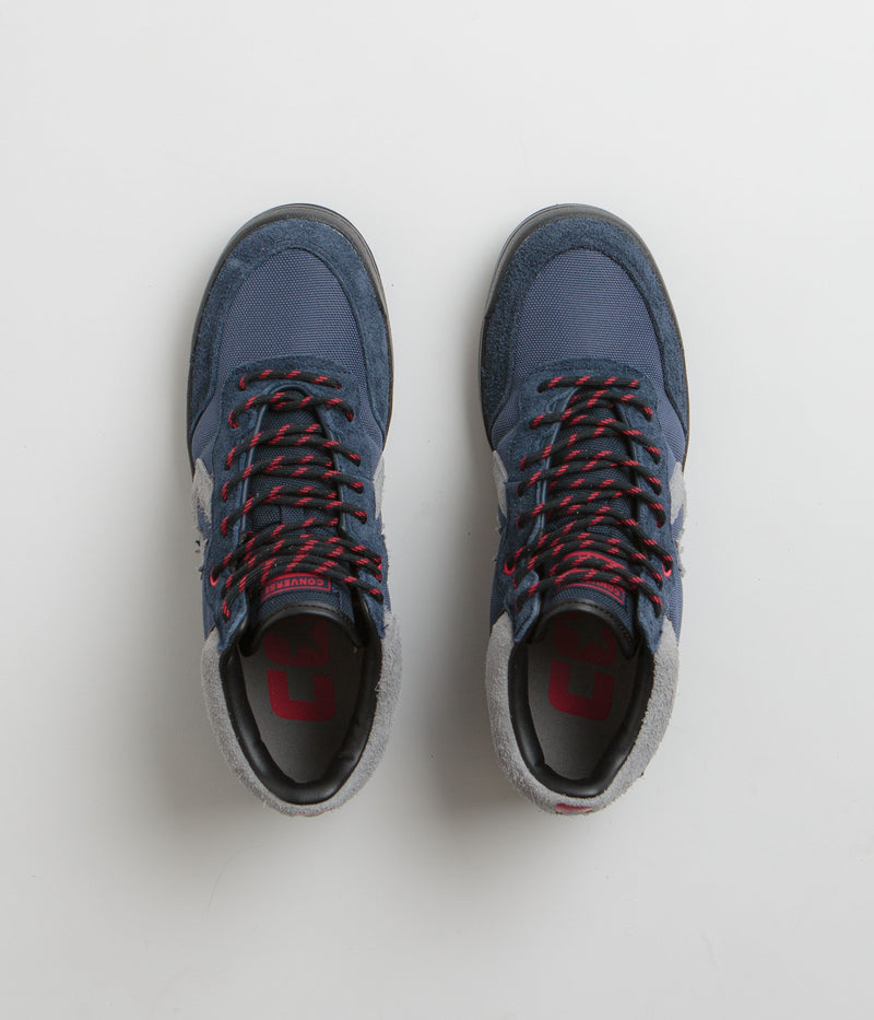 Converse Cons Fastbreak Pro Mid Shoes in Obsidian and Dark Waters / Black