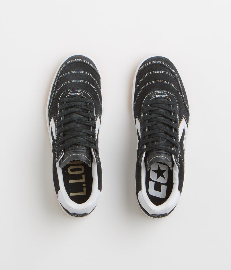 Converse Louie Lopez Pro 2 Shoes in Black and White / Black