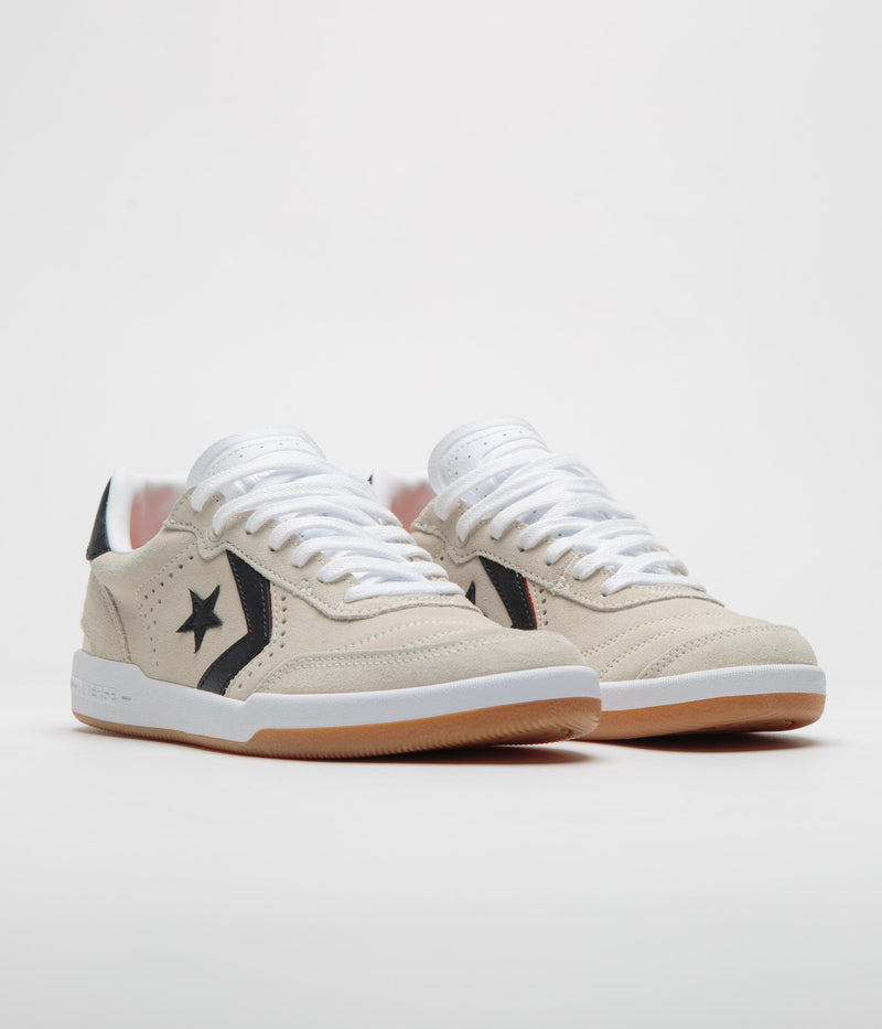 Converse Louie Lopez Pro 2 Shoes in Egret and White / Orange