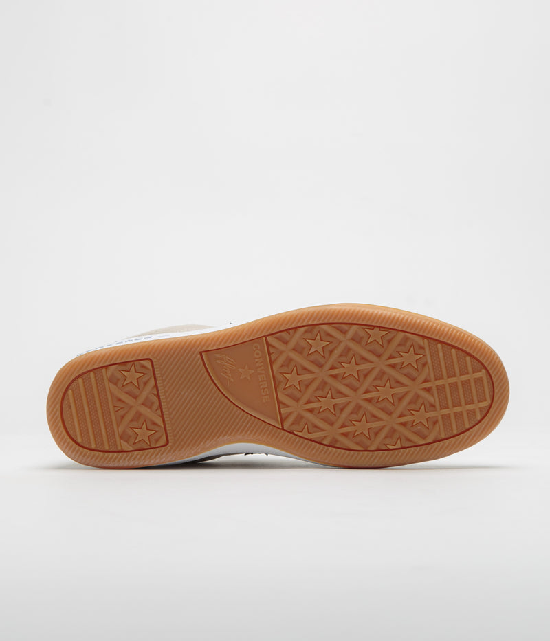 Converse Louie Lopez Pro 2 Shoes in Egret and White / Orange