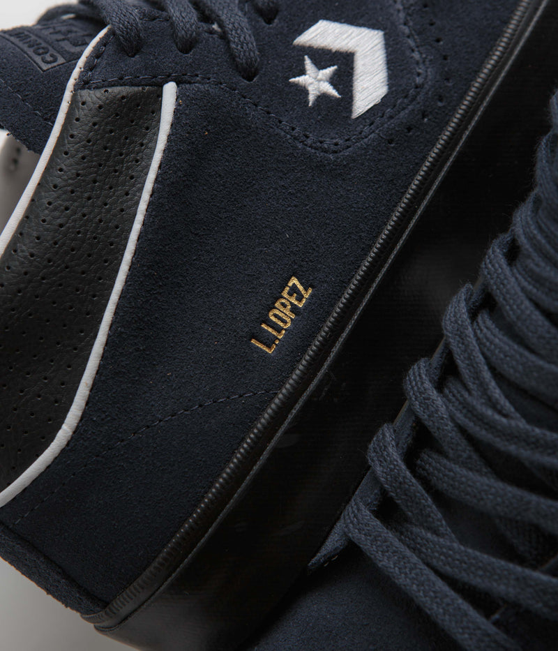 Converse Cons Louie Lopez Pro Mid Shoes in Into The Void and Black / White